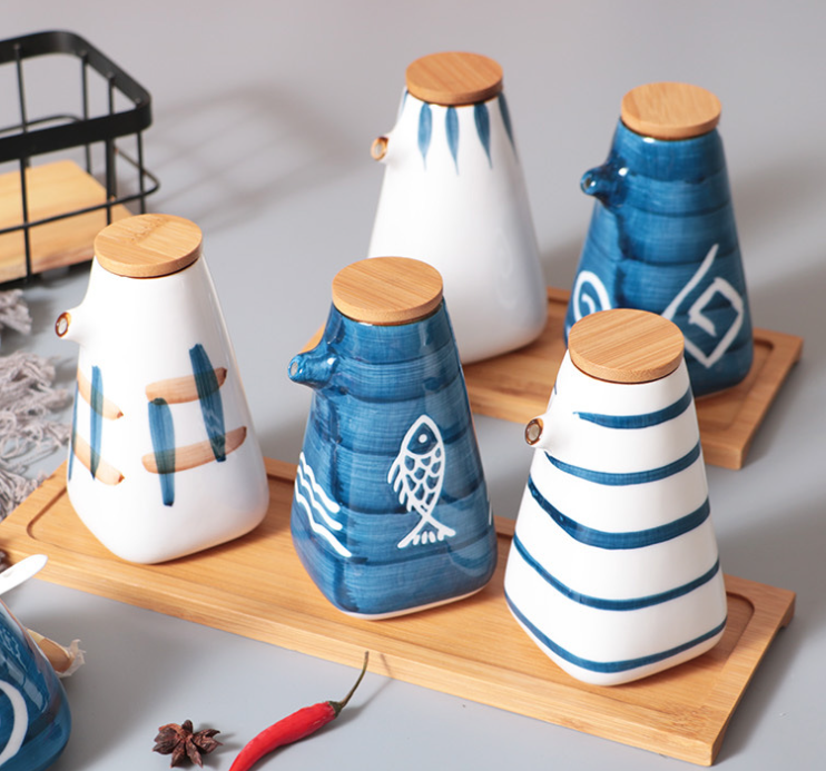 Ceramic Oil & Vinegar bottles